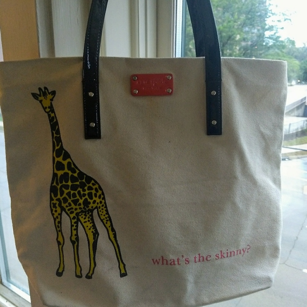 Kate Spade canvas tote!